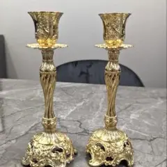 キャンドルスタンド　ゴールドのサムネイル