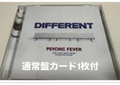 PSYCHICFEVER DIFFERENT CD 通常盤 トレカ付シリアルなし