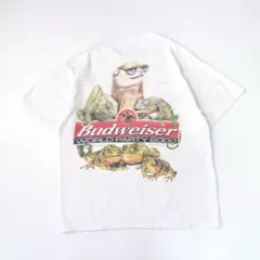 90’s DELTA BUDWEISER フロッグ リザード 両面 Tシャツ 90's DELTA BUDWEISER フロッグ リザード 両面 Tシャツ - メルカリ