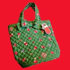 希少レトロ★SANRIO クリスマス手提げバッグ　昭和？平成レトロ？サンリオ