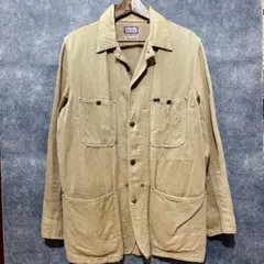 BLUE BLUE ブルーブルー HEMP カバーオール ベージュ 2 M相当のサムネイル