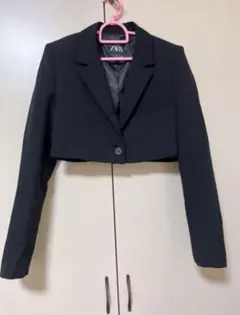 ZARA スタンドカラー ショート丈ジャケットXS - メルカリ