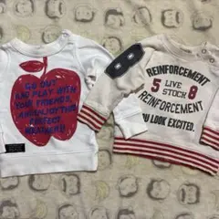 BREEZEリンゴデザイン トレーナー ＆pregreトレーナー