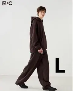 ユニクロシー UNIQLO：C スウェットワイドパンツ メンズ JPN：L