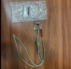 topologie 8mm スマホショルダーストラップ グレー