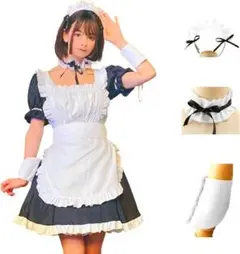 メイド服 コスプレ ハロウィン 仮装 Sサイズ⑦