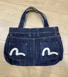 EVISU デニム トートバッグ org.jpg