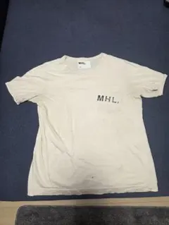 MHL. ホワイト Tシャツ Lサイズのサムネイル