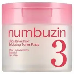 新品未使用 numbuzin ナンバーズイン 3番 もちすべキメケアトナーパッドのサムネイル