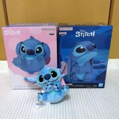 スティッチ　おおきなSOFVIMATES　きゅむころ　フィギュア 他1コ