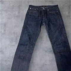 A.P.C. プチニュースタンダード 赤耳 濃紺 W31 ウエスト約83cm