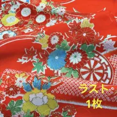 着物 ハギレ 751 はぎれ アンティーク 生地　布　古布　和布　古裂　和柄　裂