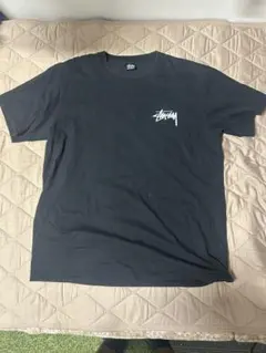 Stussy ブラック Tシャツ Lサイズ サイコロデザイン