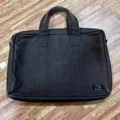 ⭐未使用級廃盤⭐PORTER スモーキー ブラック ボストンバッグ デニム ⭐未使用級廃盤⭐PORTER スモーキー ブラック ボストンバッグ デニム