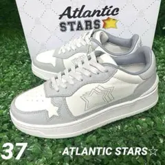 アトランティックスターズ☆新品☆可愛いレディース スニーカー23.5cmホワイト