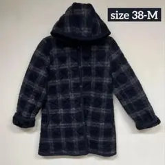 LAVENHAM フード付キルティング　ダッフルコート　ジャケット38 英国製