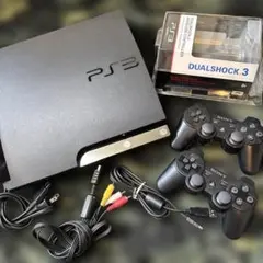 PS3本体+コントローラー×2