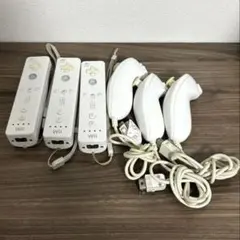 Wiiリモコン3個とヌンチャク3個セット