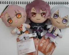 アイドリッシュセブン　ぬいぐるみ3点セット　和泉三月　御堂虎於　逢坂壮五