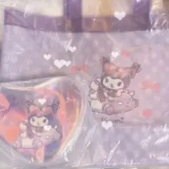 サンリオ クロミ 一番くじ 当たりくじ ナイトプール クリアトートバッグ ポーチ