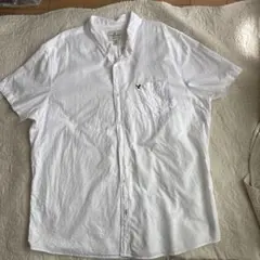 AMERICAN EAGLE 半袖シャツ　白のサムネイル