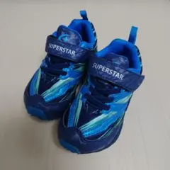 MOONSTAR SUPERSTAR スニーカー 15.0cm ブルー