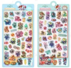 海外正規品日本未発売ズートピア2◎3Dステッカー公式ライセンス2枚Disney