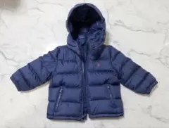 定価の半額♡一度のみ使用美品 ポロラルフローレン ダウン 90 24M