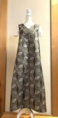 着物リメイクワンピース 大島紬 10月上旬発送 2025年最新】着物