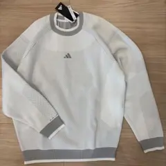 ミック様専用 adidasゴルフレディースプライムニット セーター M ホワイト
