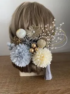 和装髪飾り^ 、結婚式　卒業式　成人式　七五三。　NO.77