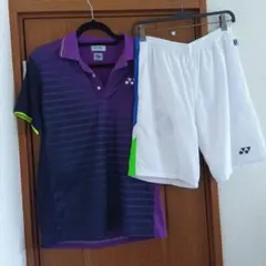 YONEX テニスウェア ポロシャツとショートパンツセット