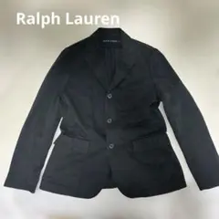 ralph lauren テーラードジャケット　日本製　綿100% ブラック