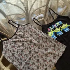 キャミソール 2枚セットディズニー柄