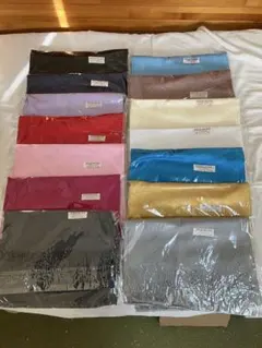 色が選べるパシュミナ100%ストール 2枚2800円　送料込み