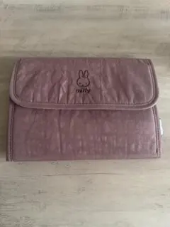 miffy 母子手帳ケース くすみピンクのサムネイル