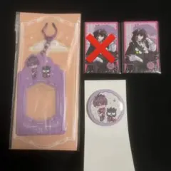 オリエンス　サンリオ　佐伯イッテツ　缶バッジ　カードケース