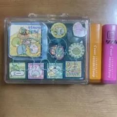 すみっこくらし　キャラクター スタンプセット 8個入り　＋おまけスタンプ2個付き