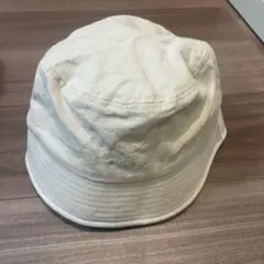 コットン製バケットハット ライトベージュ