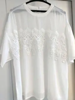 ELENCARE DUE ケミカル レース ブラウス Green Parksのサムネイル