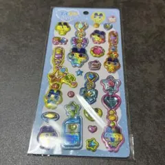 【正規品】たまごっち　ぷくキラチャームステッカー　まめっち