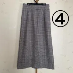 niko and… ニコアンド ロングタイトスカート