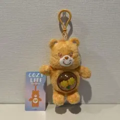 POPMARTケアベア　キーホルダー　Friend bear オレンジ