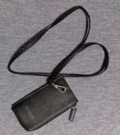 マッキントッシュフィロソフィー パスケース ストラップ付き