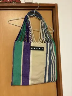 マルニ ハンモックバッグ エメラルド MARNI HAMMOCK BAG