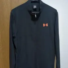 Under Armour ブラック/オレンジ ジャージジャケット LG