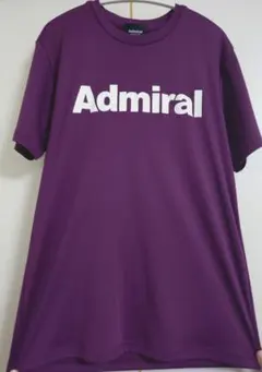 Admiral パープル Tシャツ