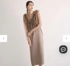 雪紡長洋裝連身裙 3way ⭐︎米色、卡其色⭐︎ 均碼