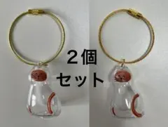 うちの子のけだまだま シャム キーホルダー 猫の毛収納 猫の毛玉 ガチャガチャ