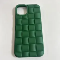 iPhone14 シリコン グリーン